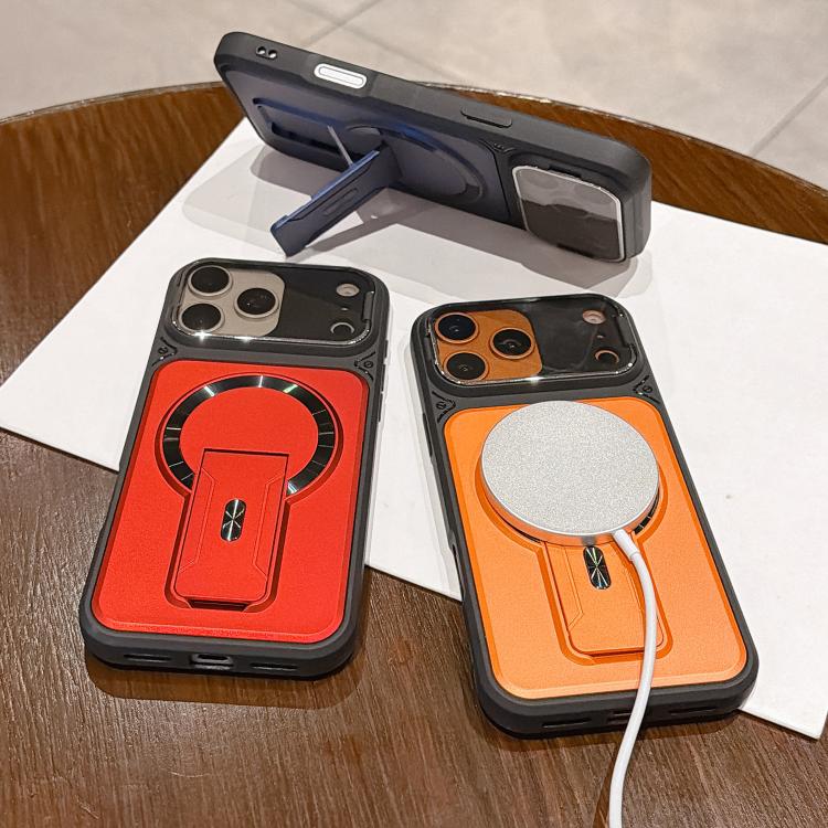 Cover magnetica in TPU con copriobiettivo per iPhone