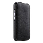 Custodia in vera pelle con apertura magnetica per iPhone