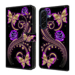 Custodia in ecopelle effetto cristallo per Samsung Galaxy A17 / A26 5G