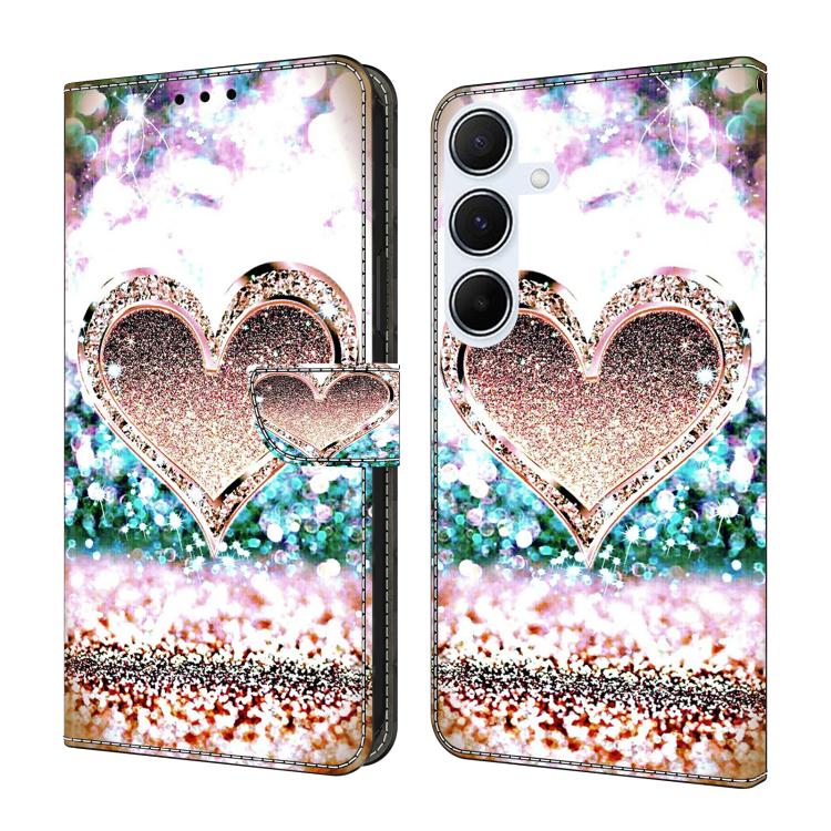 Custodia in ecopelle effetto cristallo per Samsung Galaxy A55 5G