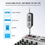 Sistema microfonico wireless UHF indossabile DEBRA DT-01, 1 trasmettitore e 1 ricevitore., DT-01