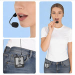 Sistema microfonico wireless UHF indossabile DEBRA DT-01, 1 trasmettitore e 1 ricevitore., DT-01