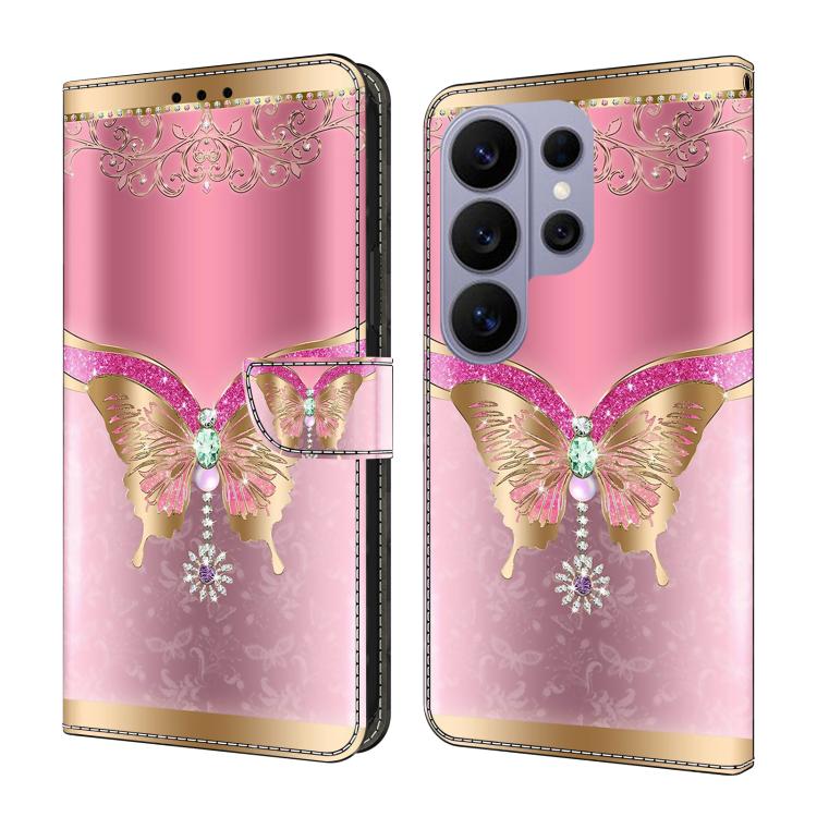Custodia per telefono in ecopelle con effetto cristallo per Samsung Galaxy S26