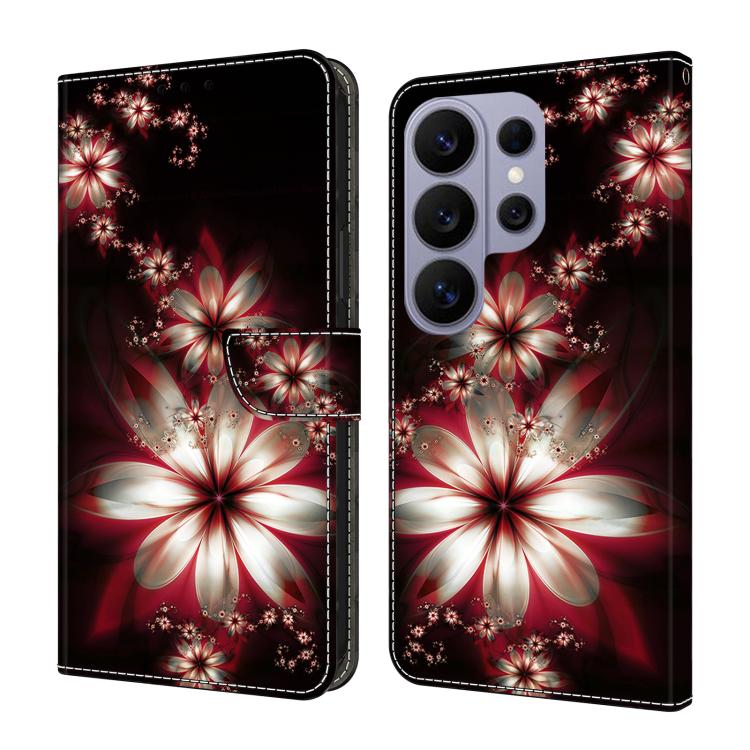 Custodia per telefono in ecopelle con effetto cristallo per Samsung Galaxy S26