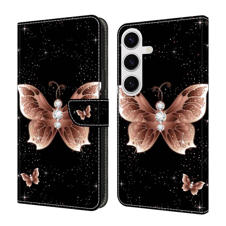 Custodia in ecopelle effetto cristallo per Samsung Galaxy S24+ 5G