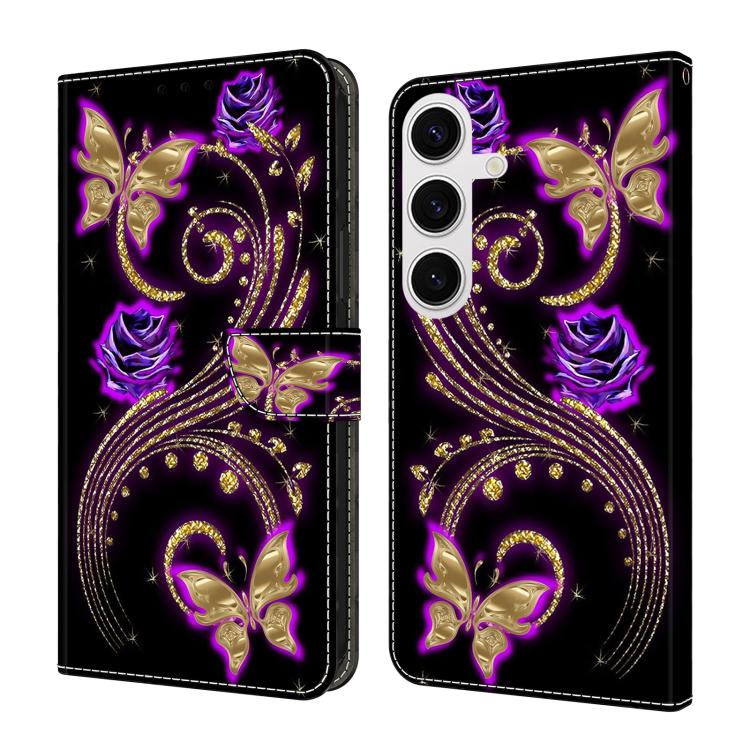 Custodia in ecopelle effetto cristallo per Samsung Galaxy S24+ 5G