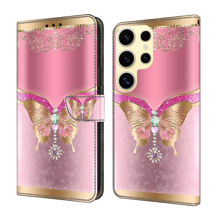 Custodia ecopelle effetto cristallo per Samsung Galaxy S23 Ultra 5G