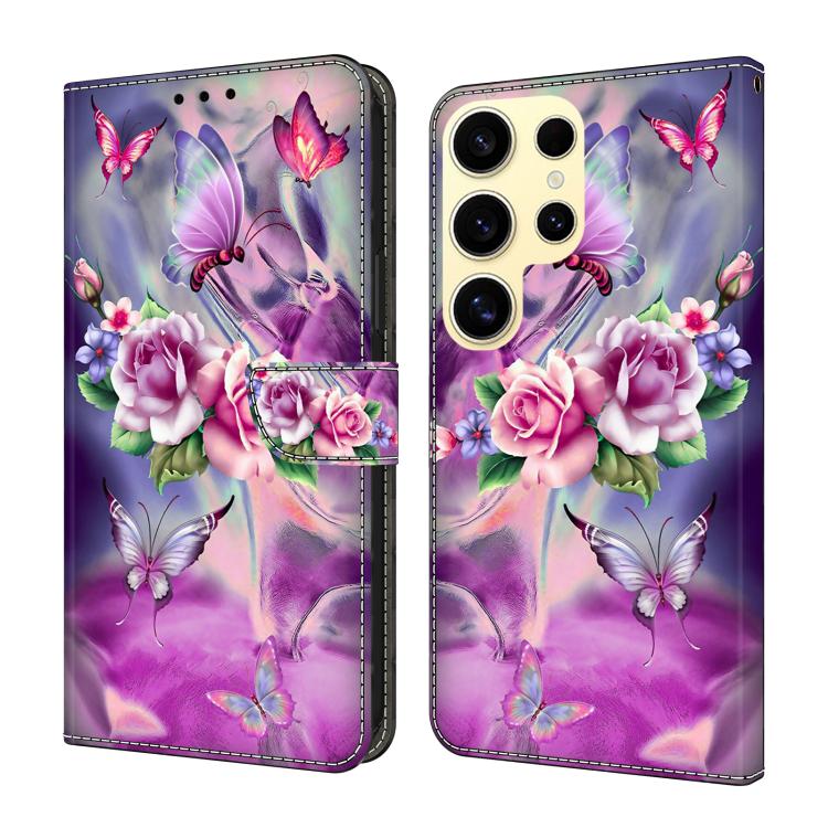 Custodia ecopelle effetto cristallo per Samsung Galaxy S23 Ultra 5G