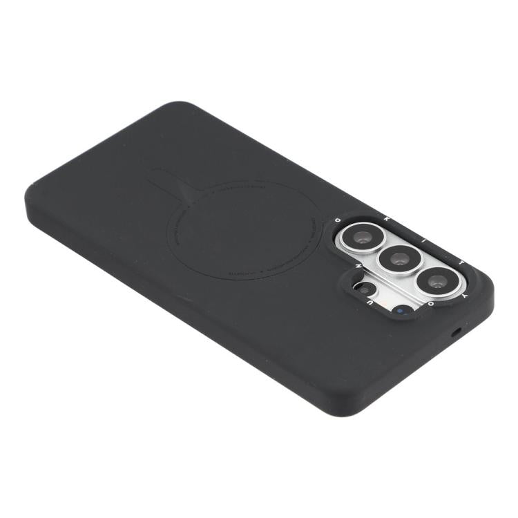 Custodia silicone liquido magnetica per Samsung Galaxy S26 Ultra 5G