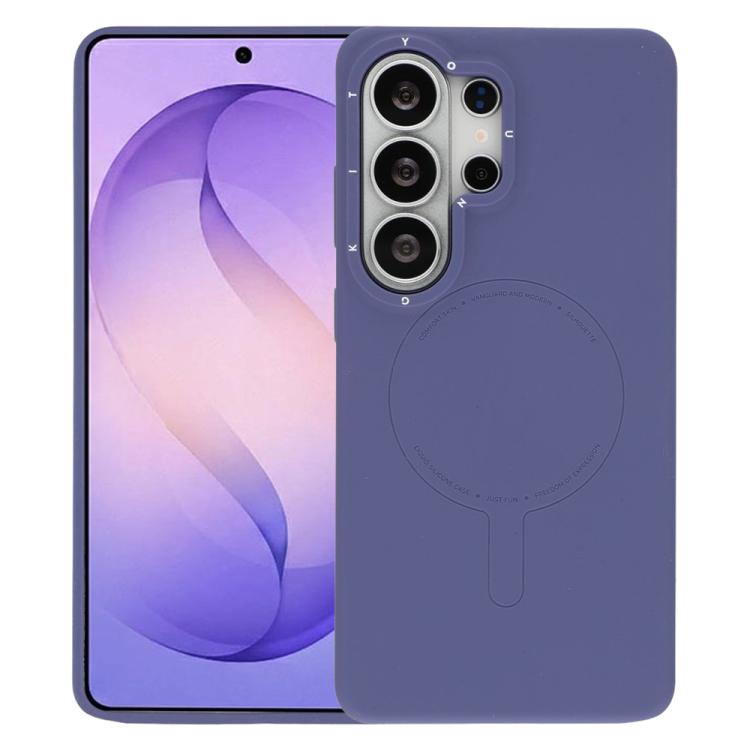 Custodia silicone liquido magnetica per Samsung Galaxy S26 Ultra 5G