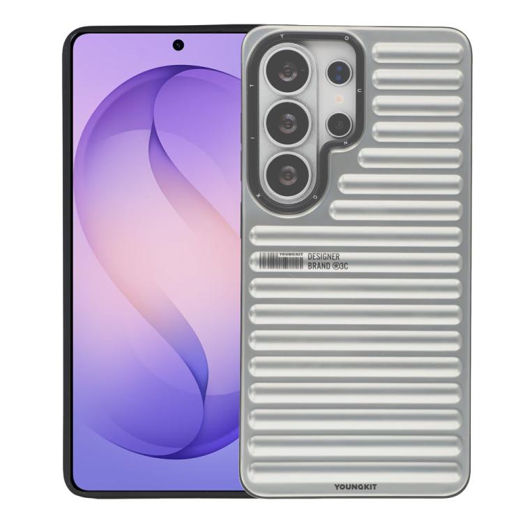 Custodia magnetica con texture a valigia per Samsung Galaxy S26 Ultra 5G