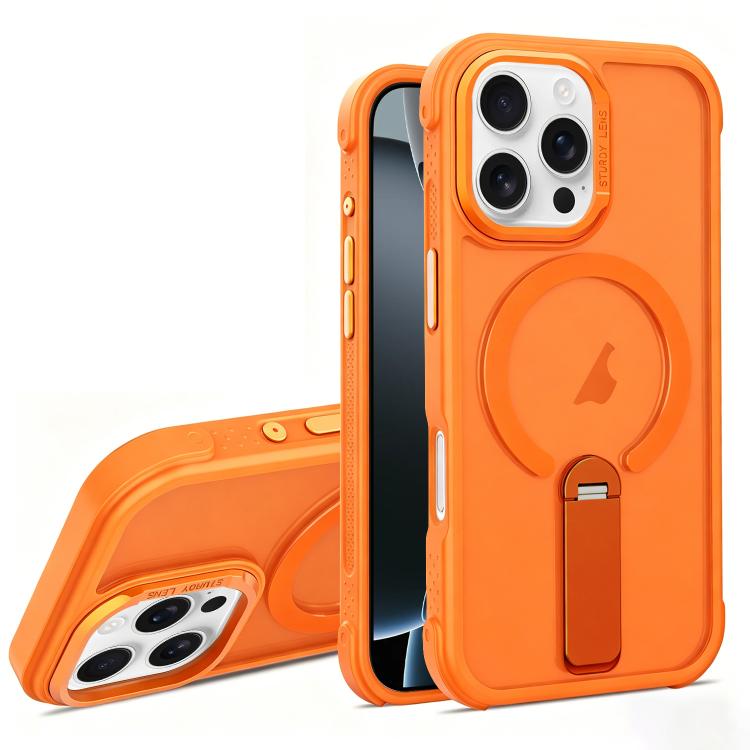 Custodia ibrida pieghevole magnetica per iPhone 16 Pro e 16 Pro M
