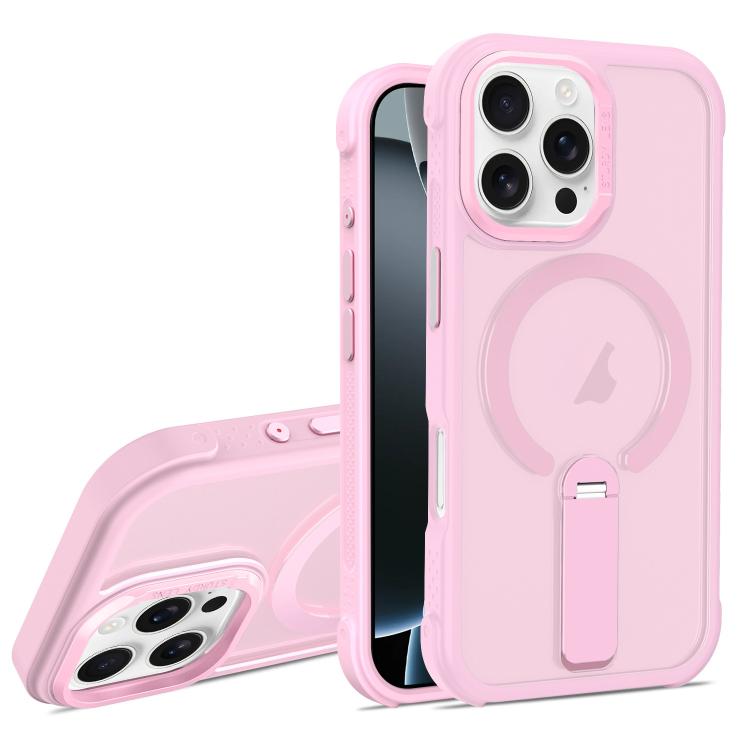 Custodia ibrida pieghevole magnetica per iPhone 16 Pro e 16 Pro M