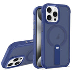Custodia ibrida pieghevole magnetica in PC TPU effetto pelle per