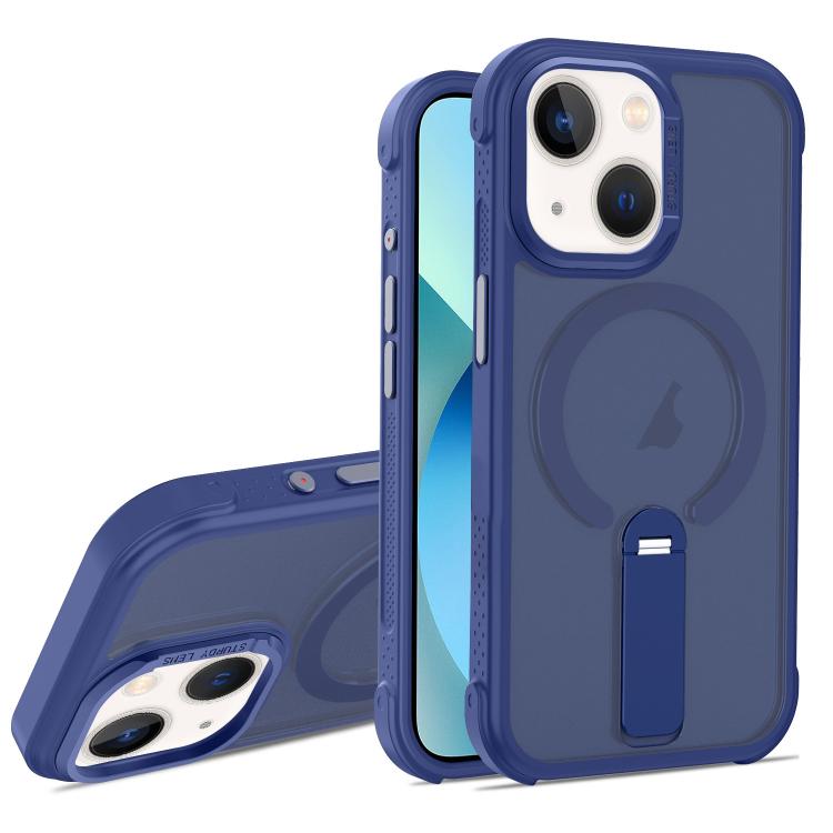 Custodia ibrida pieghevole magnetica in TPU e PC per iPhone 12 e