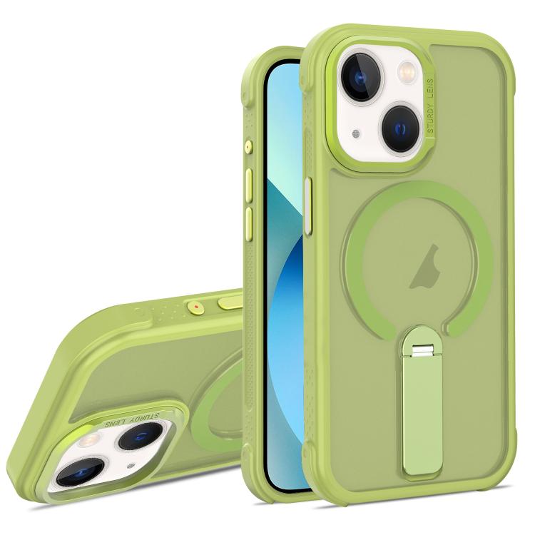 Custodia ibrida pieghevole magnetica in TPU e PC per iPhone 12 e