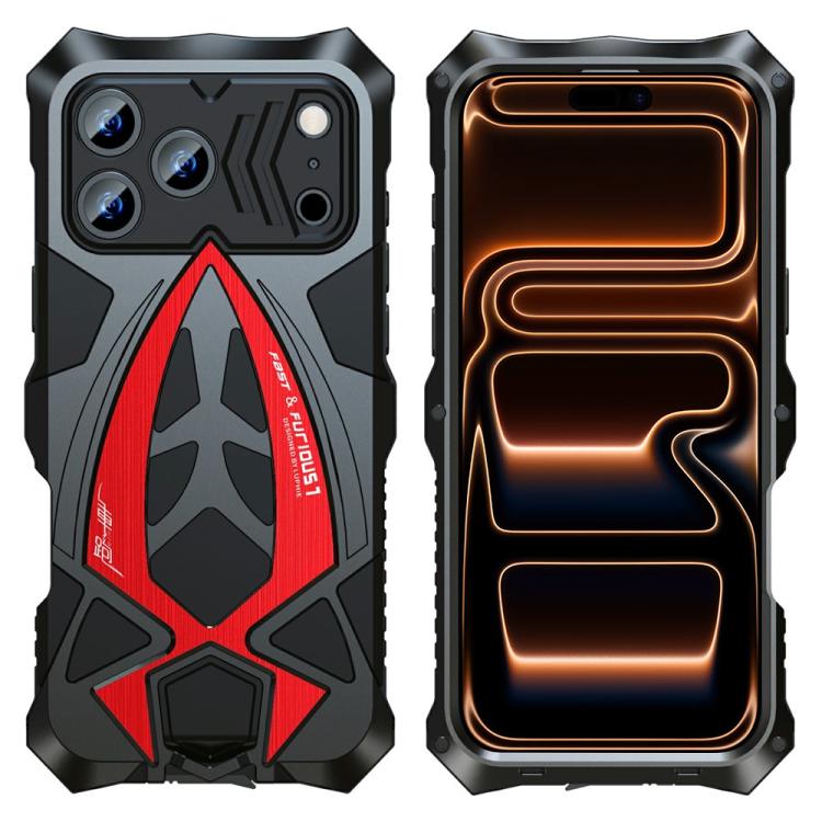 Custodia silicone metallo con pellicola per iPhone 15-17
