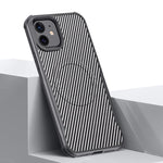Custodia magnetica con fibra di carbonio per iPhone
