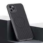 Custodia magnetica con fibra di carbonio per iPhone