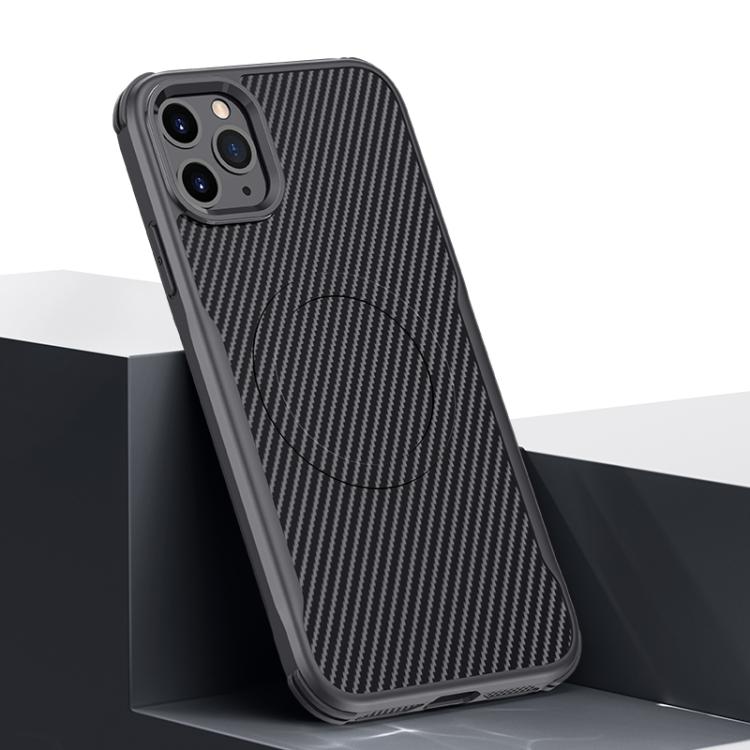 Custodia magnetica con fibra di carbonio per iPhone