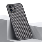 Custodia magnetica con fibra di carbonio per iPhone