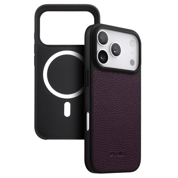Custodia ibrida in vera pelle per iPhone 17 Pro Max e 17 Pro