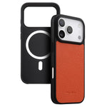 Custodia ibrida in vera pelle per iPhone 17 Pro Max e 17 Pro