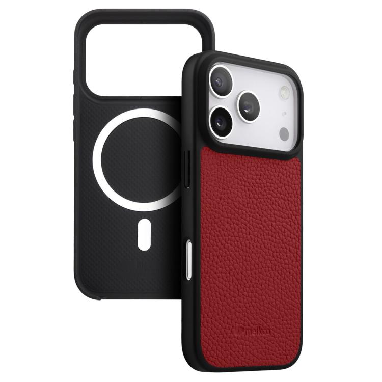 Custodia ibrida in vera pelle per iPhone 17 Pro Max e 17 Pro