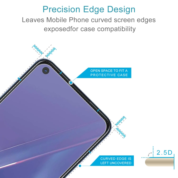 Pellicole in vetro temperato 0,26 mm 9H per OPPO e Realme 50 pezzi