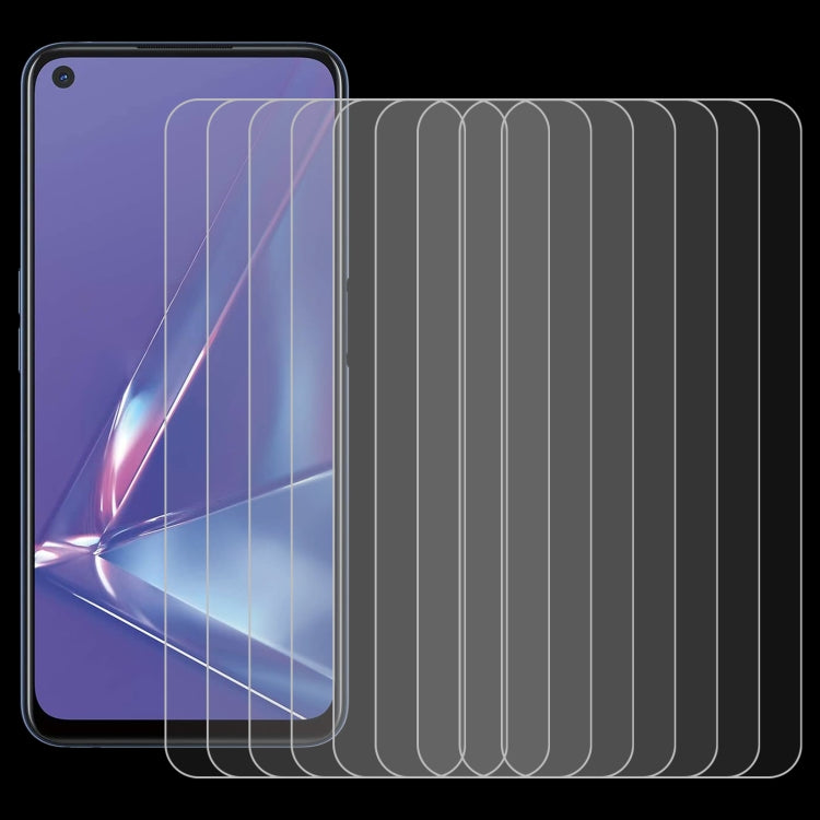 Pellicole in vetro temperato 0,26 mm 9H per OPPO e Realme 50 pezzi
