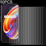 Pellicole in vetro temperato 0,26 mm 9H per OPPO e Realme 50 pezzi