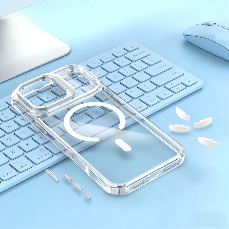 Custodia magnetica trasparente per iPhone 17 Pro Max