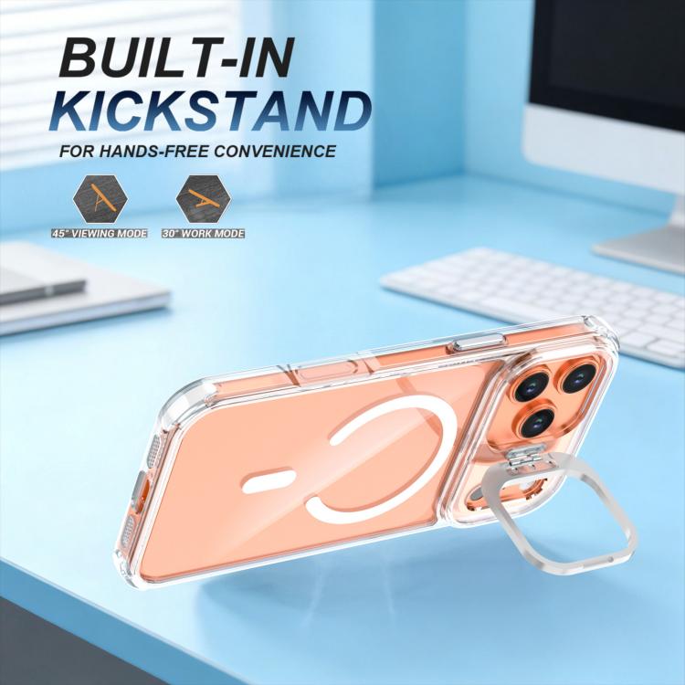 Custodia magnetica trasparente per iPhone 17 Pro Max