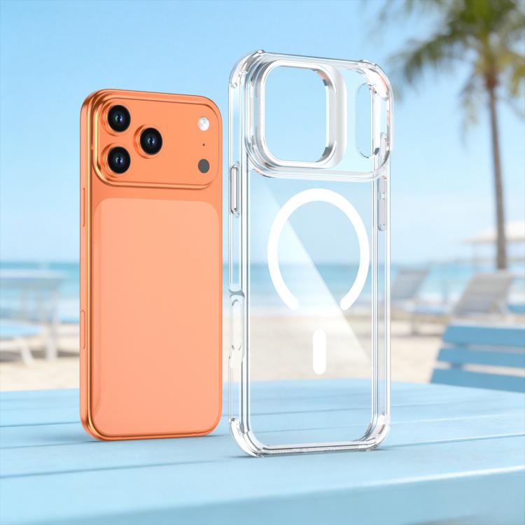 Custodia magnetica trasparente per iPhone 17 Pro Max
