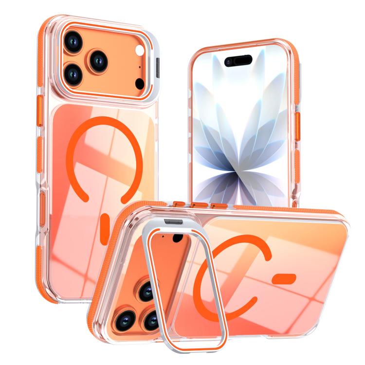 Custodia magnetica TPU con supporto per iPhone 17 Pro Max