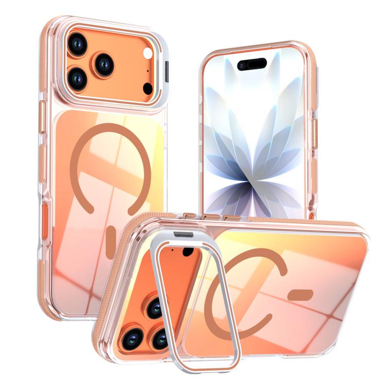 Custodia magnetica TPU con supporto per iPhone 17 Pro Max