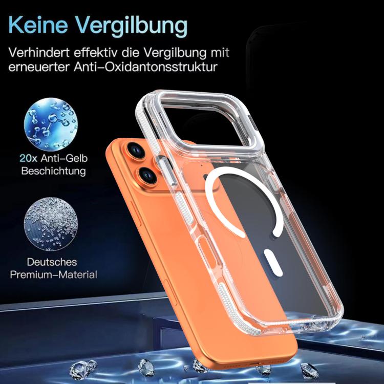 Custodia magnetica con supporto per iPhone 17 Pro Max