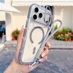 Custodia magnetica con supporto per iPhone 17 Pro Max