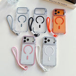 Custodia magnetica con supporto per iPhone 17 Pro Max