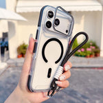 Custodia magnetica con supporto per iPhone 17 Pro Max