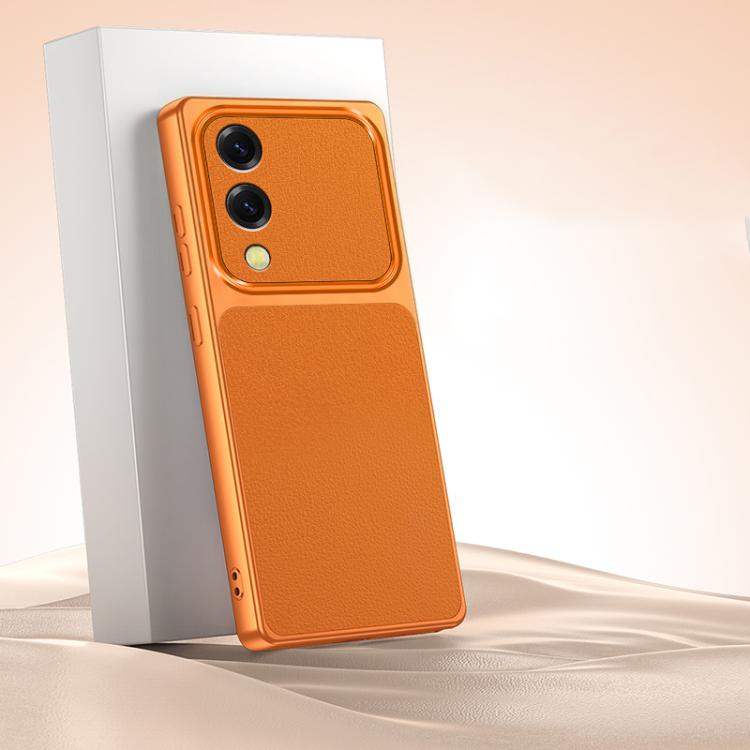 Custodia antiurto effetto pelle di agnello per Galaxy S25 FE, Edge, S25 e S25+