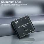 Switcher DisplayPort 2 In 1 Out 16K Ultra HD Video Converter