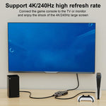 Switcher DisplayPort 2 In 1 Out 16K Ultra HD Video Converter
