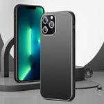 Custodia metallo satinato per iPhone 14 Pro Max