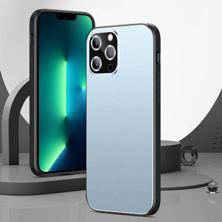 Custodia metallo satinato per iPhone 14 Pro Max