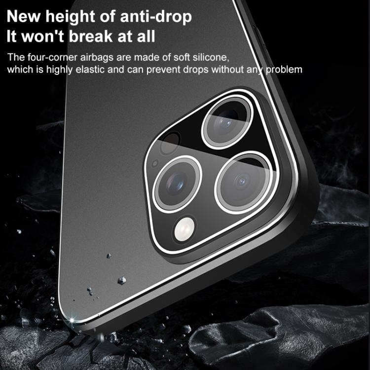 Custodia metallo satinato per iPhone 14 Pro Max