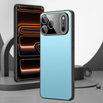 Custodia metallo satinato per iPhone 17 Pro Max