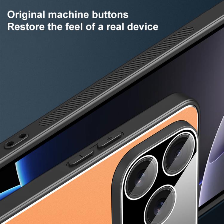 Custodia metallo satinato per iPhone 17 Pro Max