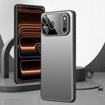 Custodia metallo satinato per iPhone 17 Pro Max