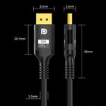 Cavo DisplayPort 2.1 maschio a maschio 16K 60Hz 1-3 metri